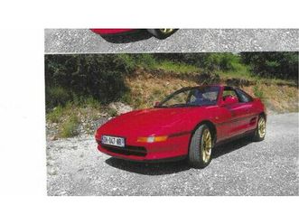 1991 toyota mr2 rouge manuel, 5 vitesses conduite à gauch...