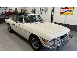 triumph stag 1974 manual with overdrive sussex a vendre