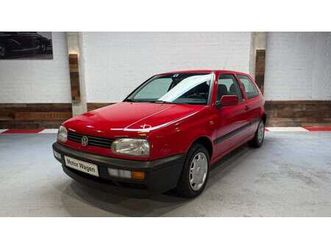 1995 volkswagen golf rouge manuel conduite à gauche in es...