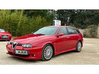 2003 alfa romeo 156 rouge manuel, 6 vitesses conduite à g...