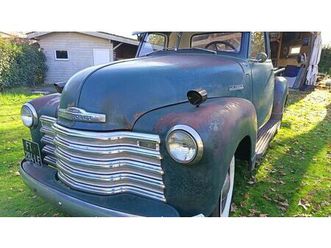 1950 chevrolet 3100 vert foncé manuel, 4 vitesses conduit...