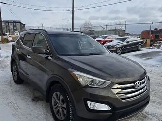 2013 hyundai santa fe sport 2.0t