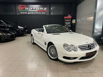 mercedes-benz sl 55 amg amg 500cv bianco origina