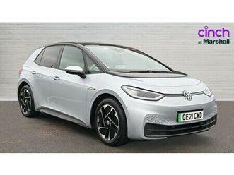 volkswagen id.3 150kw style pro performance 58kwh 5dr auto