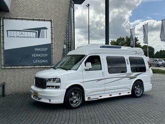 gmc savana - v8*camper*van*7-pers*3300kg tr*massage*orig.nl*lpg