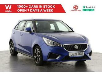2021 mg mg3 1.5 vti-tech exclusive 5dr [navigation] hatchback petrol manual