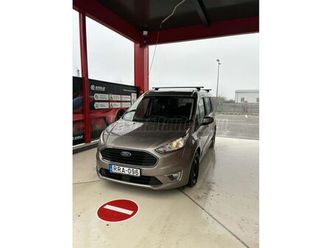 ford tourneo connect (7 szem.) 81 e. km. dupla tolóajtó. titanium felsz. + panoráma tető első