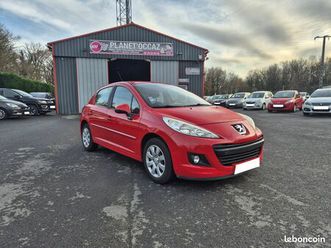 peugeot 207 1.4 ess 75 cv année 03/2012 ct ok reprise
