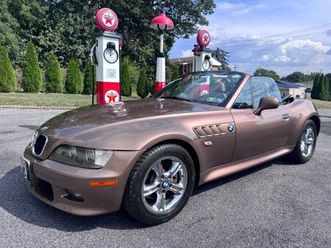 2000 bmw z3 roadster 5 speed manual premium package impala brown