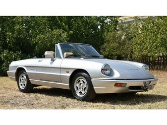1990 alfa romeo spider 1600 à vendre par enchère