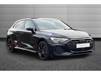 audi a3 sportback tfsi e black edition 40 e s tronic