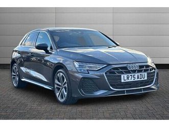 audi a3 sportback tfsi e s line 40 e s tronic