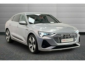 audi e-tron sportback s line 55 quattro