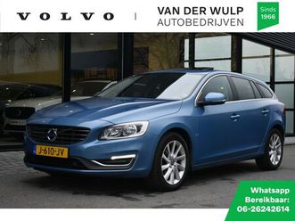 volvo v60 t2 122pk aut. summum | camera | schuifdak | stoelverwarming