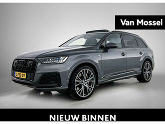 audi q7 55 tfsi e quattro pro line plus 381 pk | s-line | panoramadak | camera | luchtvering | keyless | stoelverwarming | head-up display | trekhaak | lichtmet