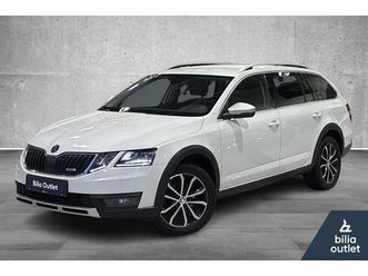 škoda octavia scout tdi aut 4x4 webasto cam navi adaptcruise canton hfeste 2019 hvit