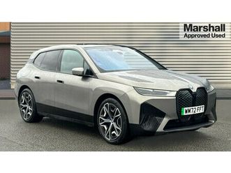 bmw ix 385kw xdrive50 m sport edition 111.5kwh 5dr auto