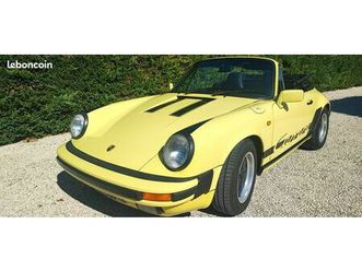 porsche 911 carrera 3.2 cabriolet g50 1987