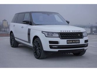 land rover range rover autobiography black lwb*lederrot