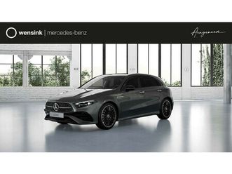mercedes-benz a-klasse 180 business solution amg | panoramaschuifdak | premium plus | head-up | stoelverwarming | achteruitrijcamera | multibeam led |