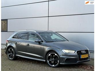 audi a3 sportback - 2.0 tdi quattro 3xs-line automaat |pano |leder |electr stoel |dode hoek |stoelverw |led |k