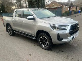 2021 toyota hilux 2.8 d-4d invincible pickup double cab 4dr diesel auto 4wd euro 6 (start/stop) (204 pic...