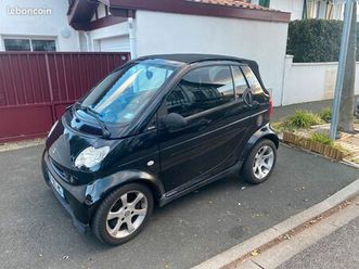 smart for two cabriolet 0.7 t 60 ch pulse bva et toit ouvrant panoramique