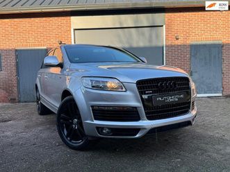 audi q7 3.6 fsi quattro | s-line | black optic | leder | bose | 3.500 kg trekgewicht l inclusief wintervelgen