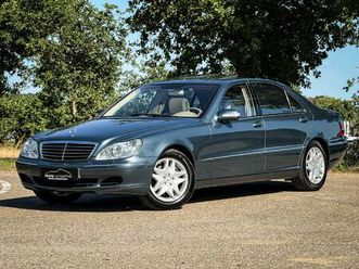 mercedes-benz s-klasse 500 4-matic lang | chauffeurspakket | sonderlackierung | schuifdak | xenon | leder | navi | clima | cruise
