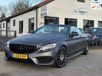mercedes-benz c-klasse cabrio 400 4matic edition 1 zeer nett — mercedes-benz — marktplaats