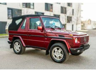 g 500 v8 cabrio auto