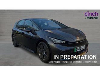 cupra born 150kw v1 58kwh 5dr auto