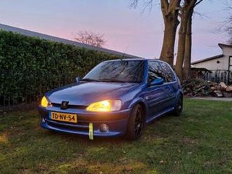peugeot 106 1.6 gti 16v 1998 blauw — peugeot — marktplaats