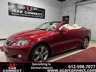 2010 lexus is 350c 2dr conv convertible