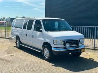 ford econoline e350 5.4i-v8 lpg grijs kent. heavy duty — bestelauto's — marktplaats