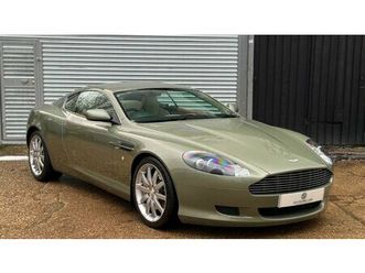 2005 aston martin db9 vert manuel, 6 vitesses conduite à...