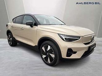 volvo ec40 single motor extended range ultra, klimatpaket, dragkrok halvaut
