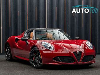 2017 alfa romeo 4c 1.8 tbi spider
