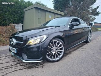 magnifique mercedes classe c220 cdi coupé fascination amg 170cv boite auto*166mkms*toit ouvrant pano*attelage*révisée et garantie 12mois*reprise*financement