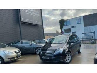 ② opel zafira 7 plaatsen 1.6benzine 154.xxxkm/trekhaak airco — opel — 2ememain
