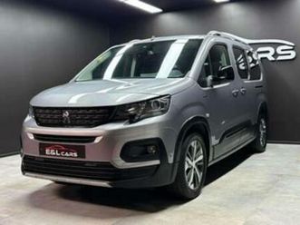 ② peugeot rifter rifter 1.5 bluehdi gt-line 7 places garantie — peugeot — 2ememain