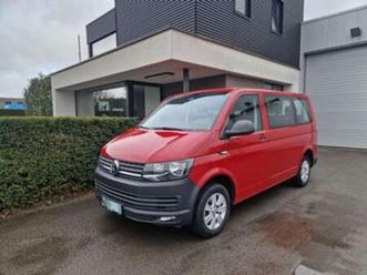 ② volkswagen t6 transporter minibus 9-zit 150pk airco, trekhaa — volkswagen — 2ememain