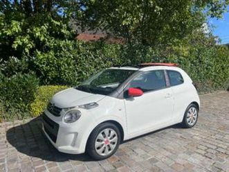 ② citroen c1 cabriolet 2014 129000km airco 12cc — citroën — 2ememain