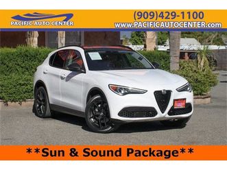 used 2021 alfa romeo stelvio sprint w/ nero edizione los angeles ca 90001