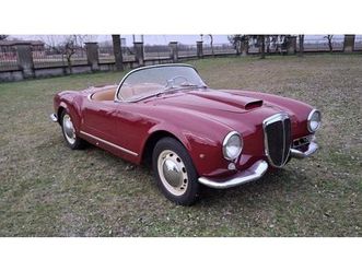 1955 lancia aurelia rouge foncé manuel, 5 vitesses condui...
