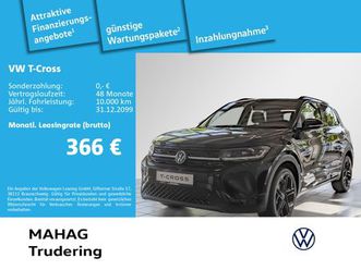 t-cross r-line 1.5 l tsi act opf 110 kw (150 ps) 7-gang-doppelkupplungsgetriebe dsg