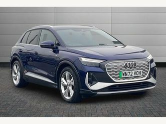 audi q4 150kw 40 82kwh s line 5dr auto