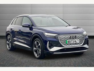 audi q4 150kw 40 82kwh s line 5dr auto