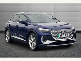 audi q4 150kw 40 82kwh s line 5dr auto