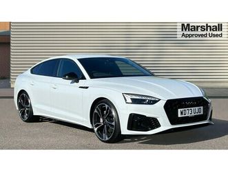 audi a5 sportback 40 tfsi 204 black edition 5dr s tronic